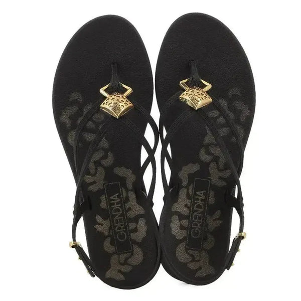 Grendha Liberdade Slingback Sandal - Black