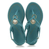 Grendha Mare Sandal - Ocean Green
