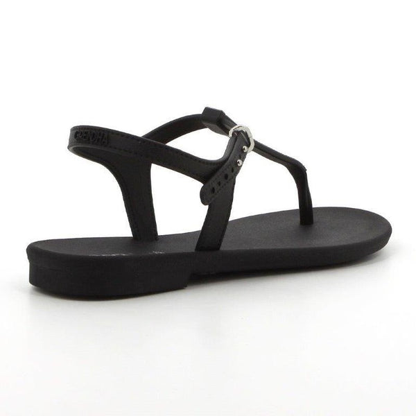Grendha Slingback Sandals with Trim - Black-Grendha-Buy shoes online