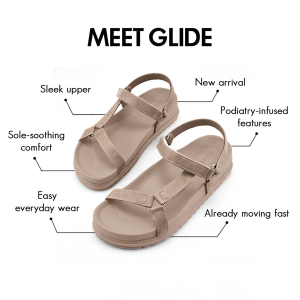 Holster Glide Sandals - Beige