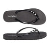 Holster Holiday Flip Flops - Black