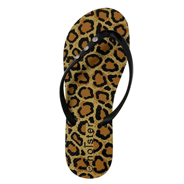 Holster Holiday Flip Flops - Leopard