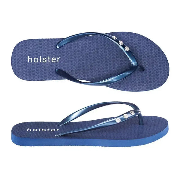 Holster Holiday Flip Flops - Midnight Blue