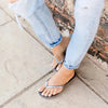 Holster Holiday Flip Flops - Silver