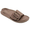Holster Laze Buckle Push In Sandal - Natural
