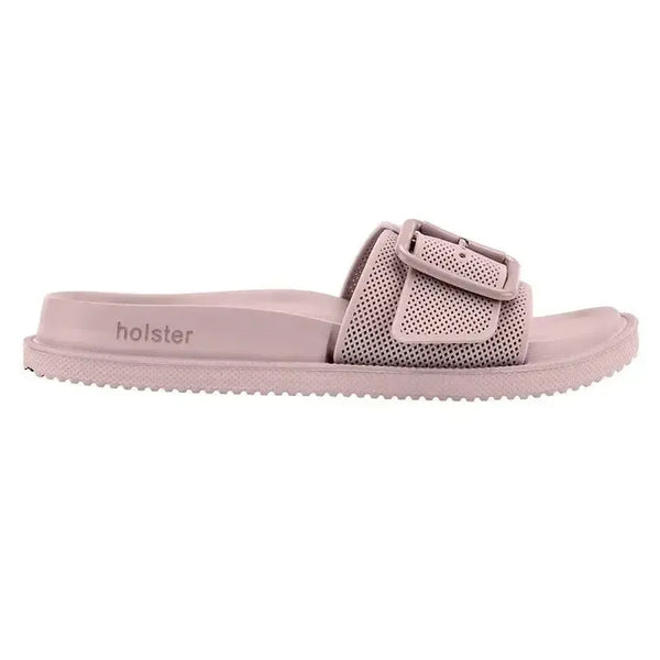 Holster Laze Buckle Push In Sandal - Rose