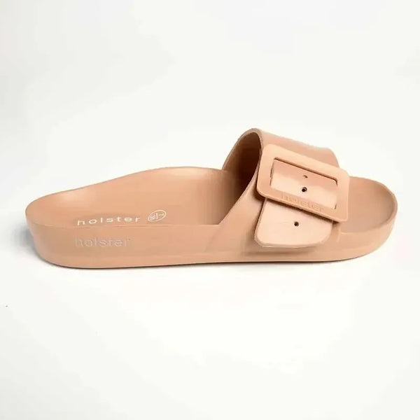 Holster Solace Buckle Push In Sandal - Natural
