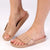 Holster Solace Buckle Push In Sandal - Natural