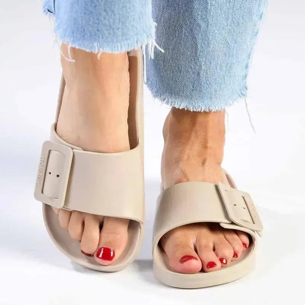 Holster Solace Buckle Push In Sandal - Sand