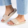 Holster Solace Buckle Push In Sandal - Sand