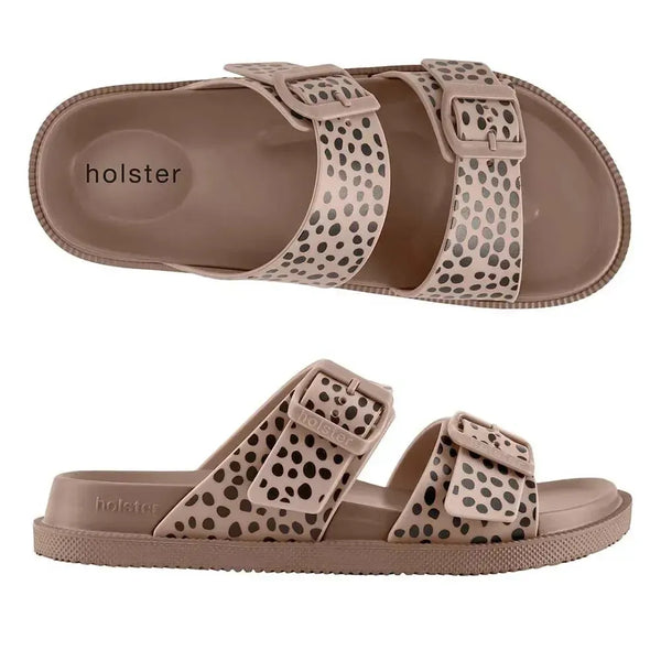 Holster Solesafari Cheetah Sandals - Natural