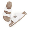 Holster Stride Double buckle Sandals - White