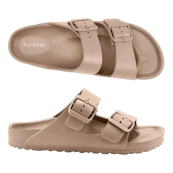 Holster Sundreamer Double Buckle Sandal - Beige