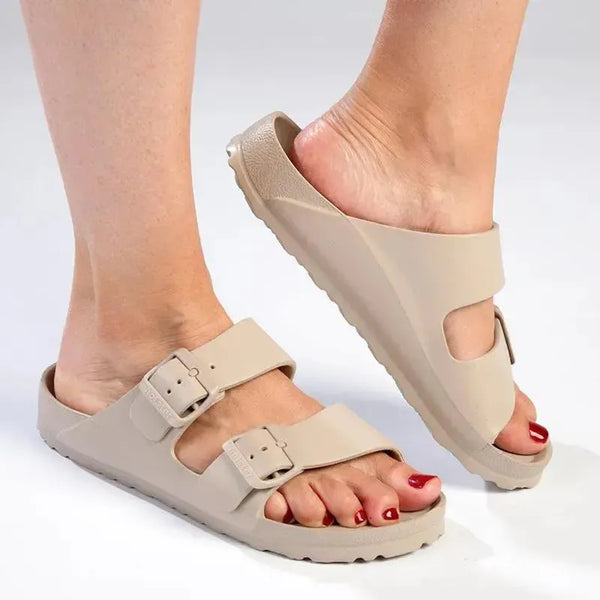 Holster Sundreamer Double Buckle Sandal - Sand