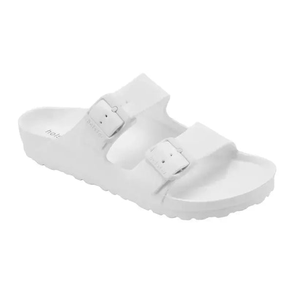 Holster Sundreamer Double Buckle Sandal - White