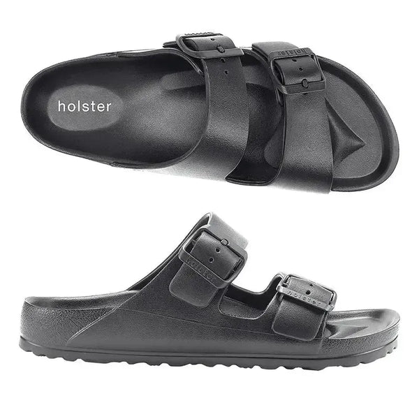 Holster Sundreamer Double Buckle Sandals - Graphite