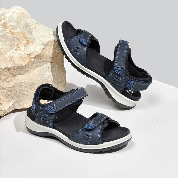 Hotter Walk II Sandals - Navy