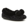 Hush Puppies Chloe Slipper with Tassles - Black