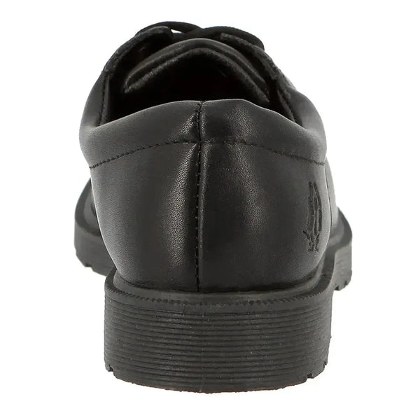 Hush Puppies Curtis Kids School Shoes - Black