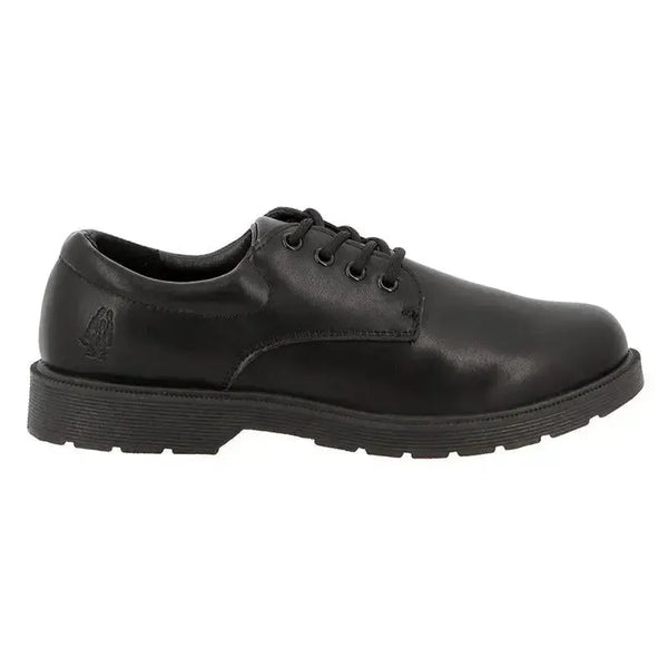 Hush Puppies Curtis Mens School Shoes - Black