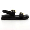 Hush Puppies Geneva Leather Sandal - Black