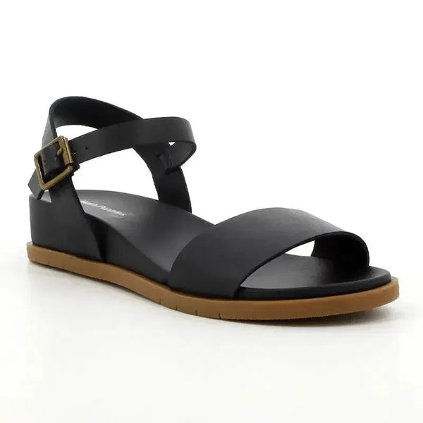 Hush Puppies Graice Leather Sandal - Navy