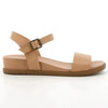 Hush Puppies Graice Leather Sandals - Nude