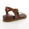 Hush Puppies Graice Leather Strap Sandals - Cognac