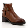 Hush Puppies Hazel Ankle Boot- Two Tone Tan