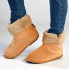 Hush Puppies Hi Top Slippers - Caramel
