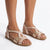 Hush Puppies Ines Leather Wedge - Baby Pink