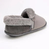 Hush Puppies Lua Fur Top Slippers - Grey