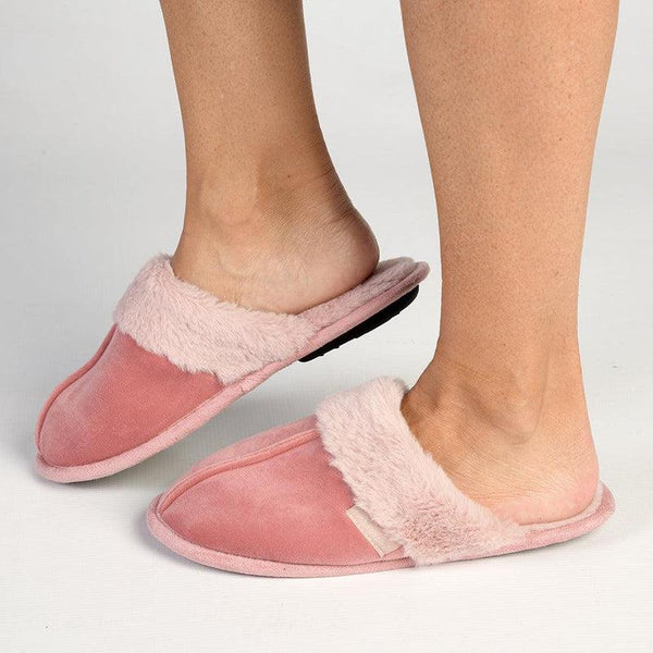 Hush Puppies Lunara Mule Slippers - Pink-Soft Style by Hush Puppies-Buy shoes online