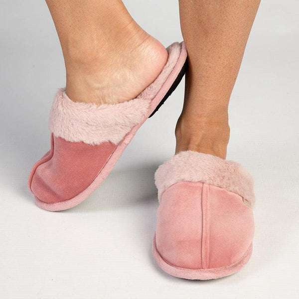 Hush Puppies Lunara Mule Slippers - Pink-Soft Style by Hush Puppies-Buy shoes online