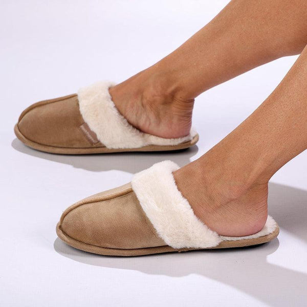 Hush Puppies Lunara Slippers -Tan-Soft Style by Hush Puppies-Buy shoes online