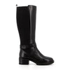 Hush Puppies Madi Leather Knee High Boot - Black