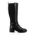 Hush Puppies Madi Leather Knee High Boot - Black