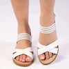 Hush Puppies Rosalino Leather Sandal - White