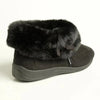 Hush Puppies Sharon Fur Top Slippers - Black