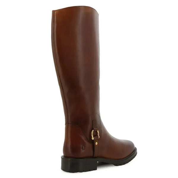 Hush Puppies Skylar Leather Rider Boot - Tan