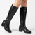 Hush Puppies Sloane Knee High Boot - Black