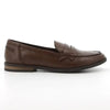 Hush Puppies Suzie Leather Loafer with Saddle - Brown
