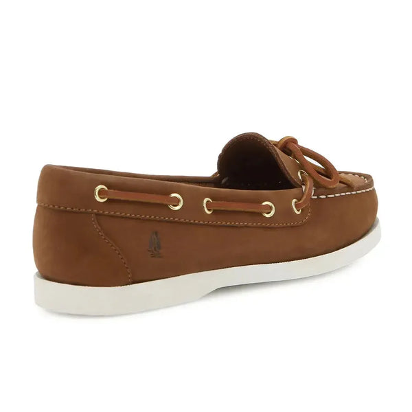 Hush Puppies Yarmouth Leather Flats - Cognac