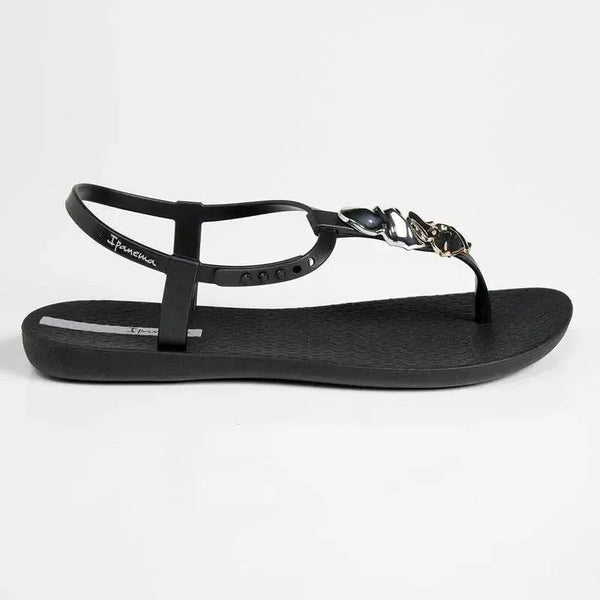 Ipanema Abby Glam Thong Sandals - Black