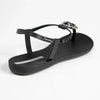 Ipanema Abby Glam Thong Sandals - Black