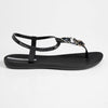 Ipanema Abby Glam Thong Sandals - Black-Ipanema-Buy shoes online