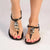 Ipanema Abby Glam Thong Sandals - Black