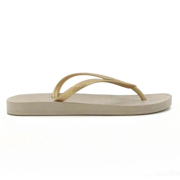 Ipanema Anatomica Thong Sandal - Beige/Gold