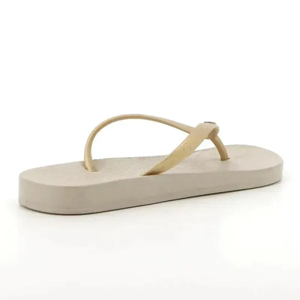 Ipanema Anatomica Thong Sandal - Beige/Gold