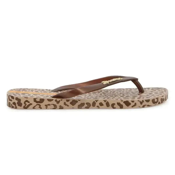 Ipanema Animal Chic Flip Flop Sandal - Beige Bronze